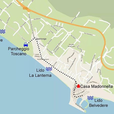 Casa Vacanza Madonnella 12 Sperlonga Dış mekan fotoğraf